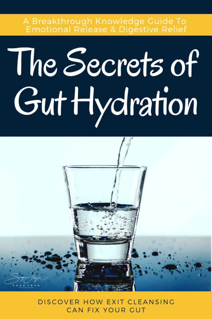 gut, healthy gut, gut health, gut hydration, secrets of gut hydration, cleansing, gut cleansing, digestion, emotional release